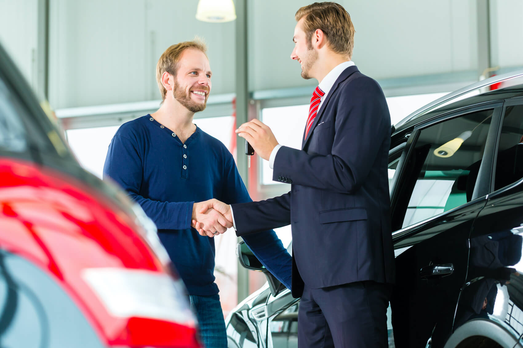 Trade In Car at Dealership